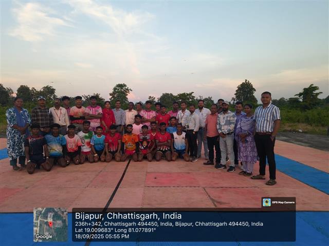 सेक्टर स्तरीय कबड्डी प्रतियोगिता धुर्वाराव माड़िया शासकीय महाविद्यालय भैरमगढ़ 